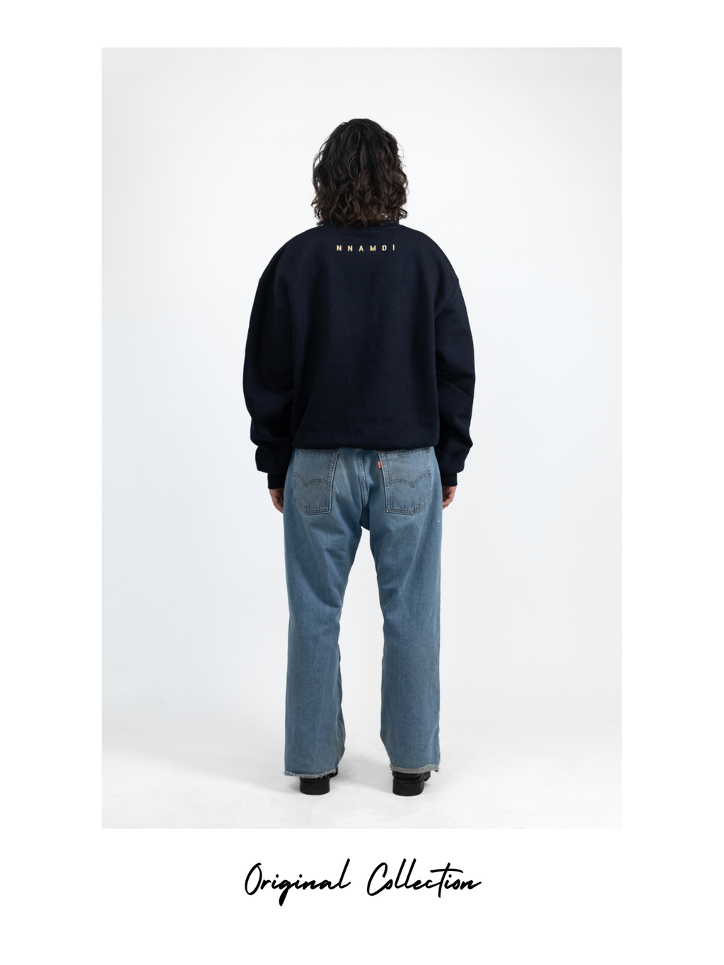 Classic Logo Sweatshirt Navy