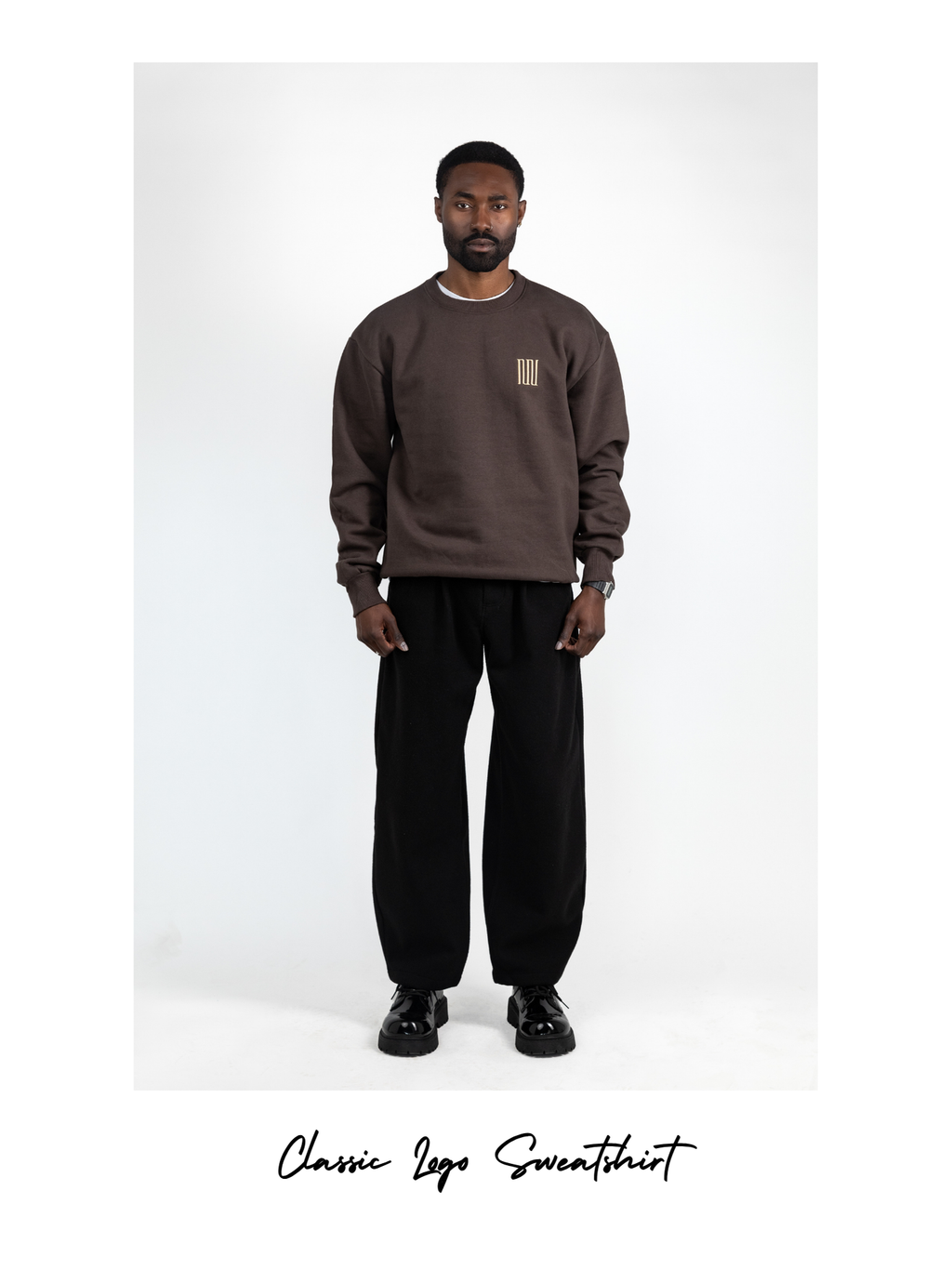 Classic Logo Sweatshirt Chocolate